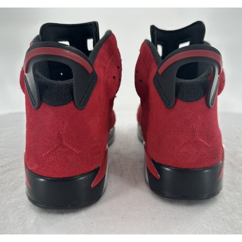 Nike Air Jordan 4 Retro Toro Bravo 2013 Red Suede Mens Size 8 (308497-603)​​​ - Picture 4 of 10
